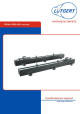 Motor slide rails heavy design
